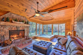 Cherry Lake Lodge with Hot Tub, Fire Pit and Game Room
